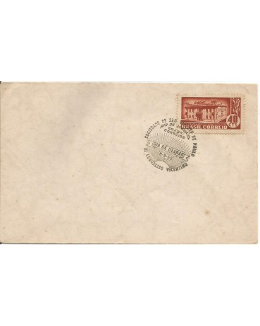 1955 ENVELOPE SOC. DE S.VICENTE DE PAULO 8.9.55 - 10.939 O carimbo poderá ser outro